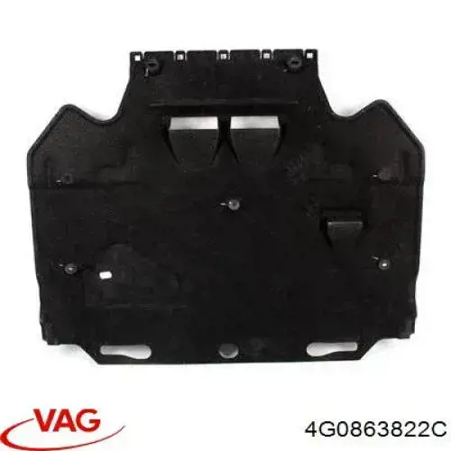 4G0863822C VAG захист двигуна, піддона (моторного відсіку)