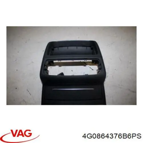 Декоративна накладка центральної консолі 4G0864376B6PS VAG
