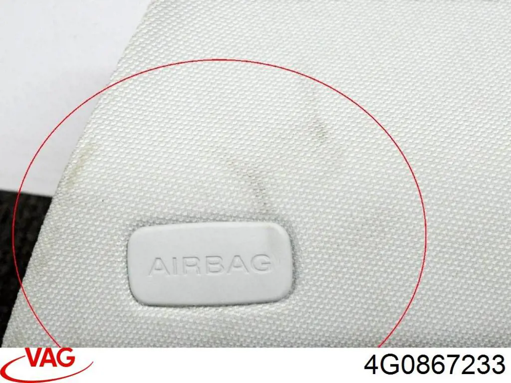 Обшивка стійки кузова внутрішня, передня ліва 4G0867233 VAG