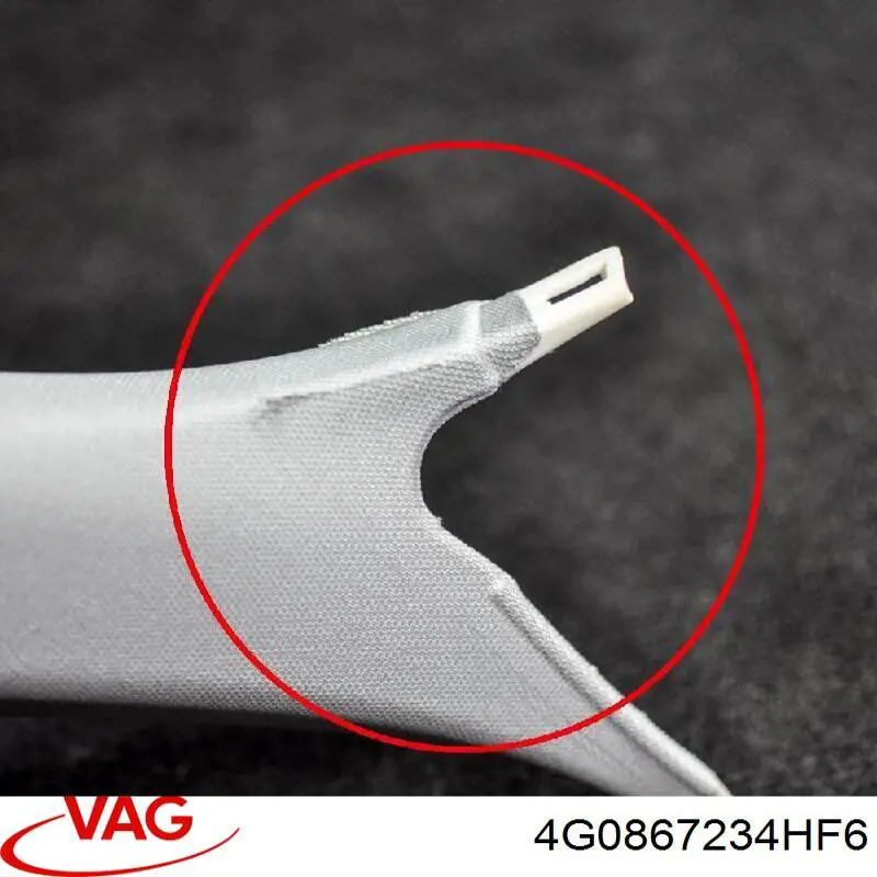 Купити 4G0867234HF6 VAG Обшивка стійки кузова внутрішня, передня права