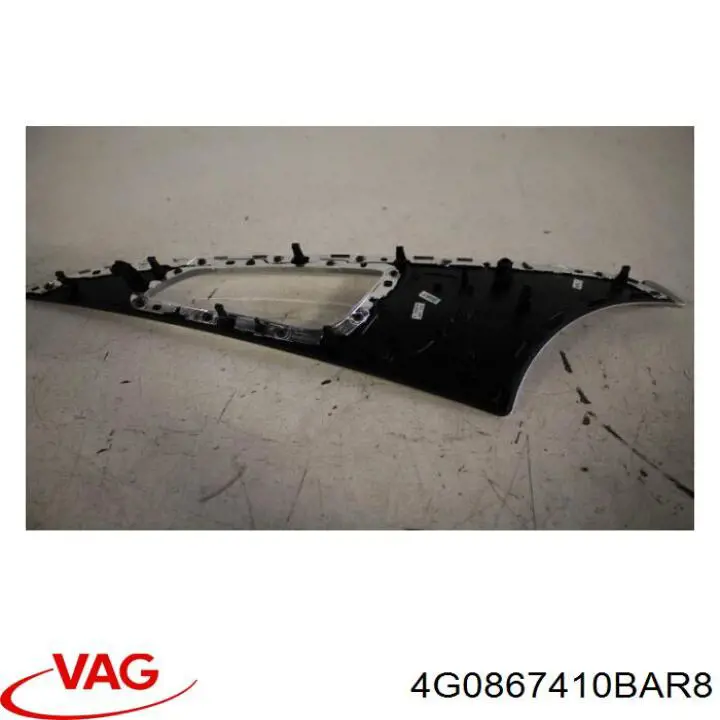 Облицювання внутрішньої ручки дверей, передньої, правої VAG 4G0867410BAR8 ціна, від 38.21 USD