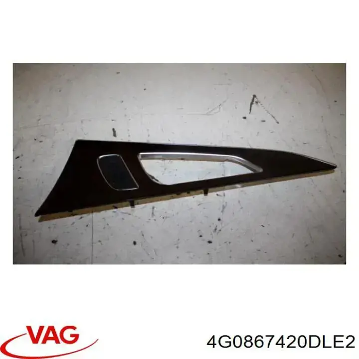 Купити 4G0867420DLE2 VAG Облицювання внутрішньої ручки двері, задньої, правої