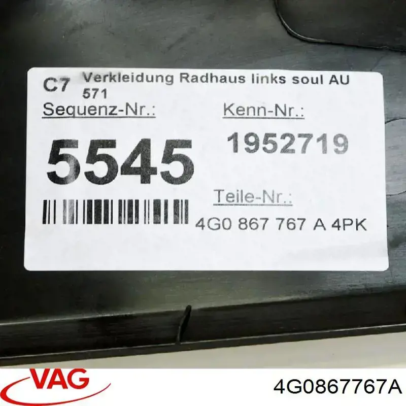 4G0867767A VAG 