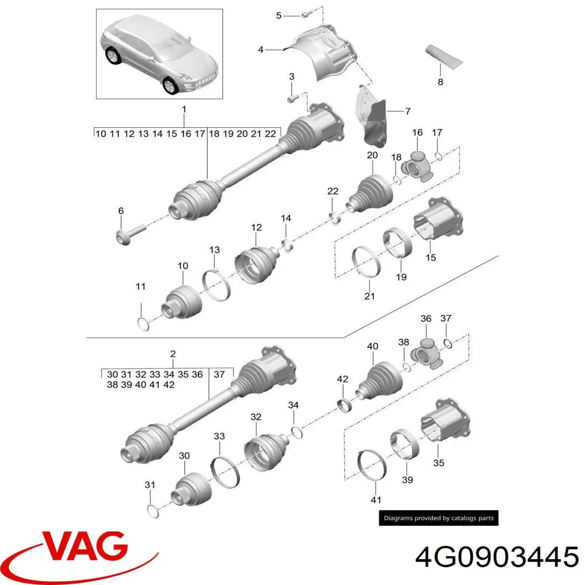 Купити 4G0903445 VAG 
