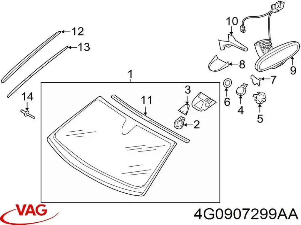  4G0907299AA VAG