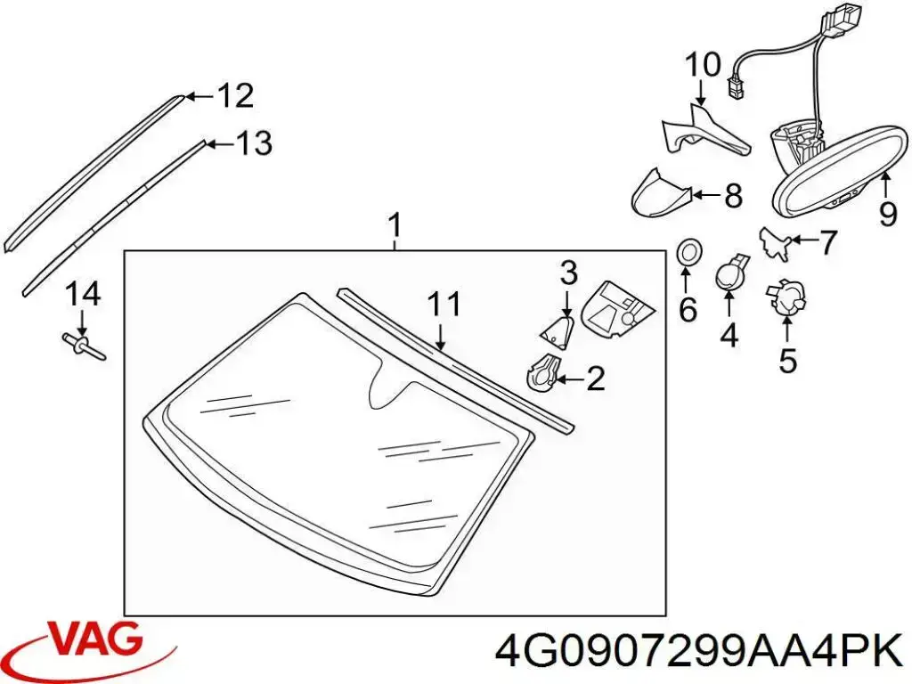  4G0907299AA4PK VAG