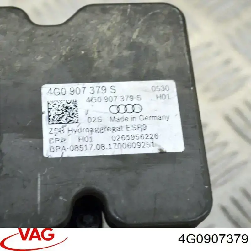 Блоки ABS VAG 4G0614517PBEF