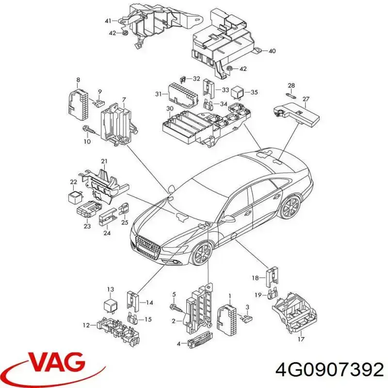  VAG 4G0907392 ціна, від 1.27 USD