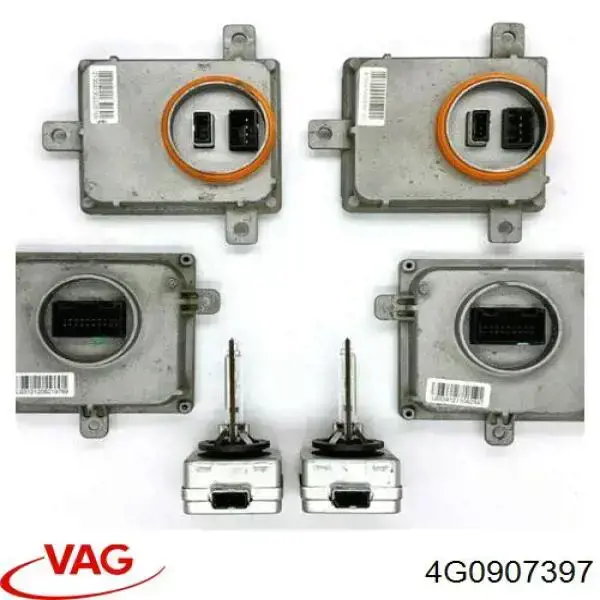 Модуль керування (ЕБУ) світлом фар 4G0907397 VAG