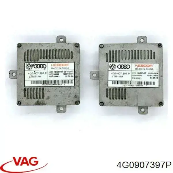 Блок розпалювання, ксенон 4G0907397P VAG