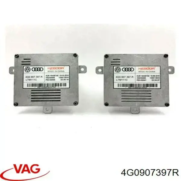 Блок розпалювання, ксенон 4G0907397R VAG