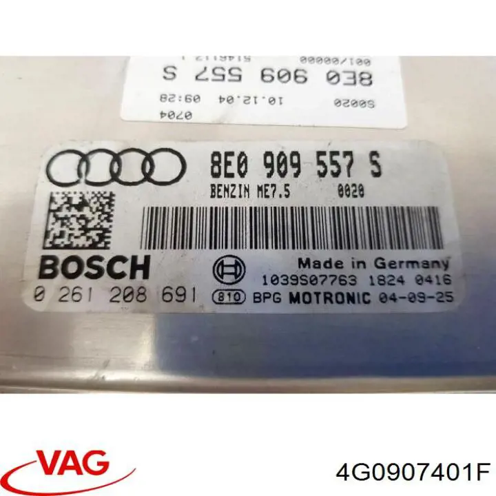 Купити 4G0907401F VAG Модуль управління двигуном
