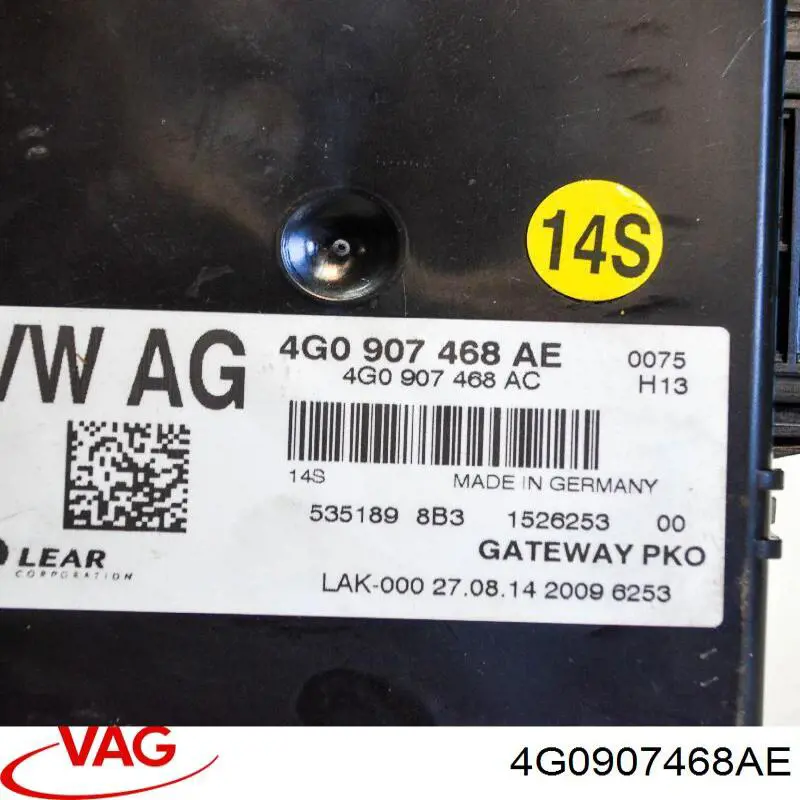 Купити 4G0907468AE VAG Датчики діагностики