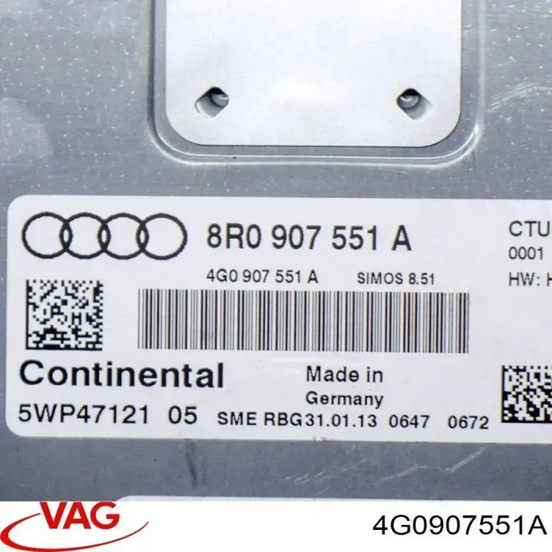 4G0907551A VAG Блок електронного управління