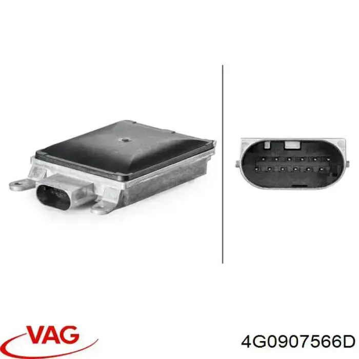 Датчик контролю мертвої зони, задній VAG 4G0907566D ціна, від 19.66 USD