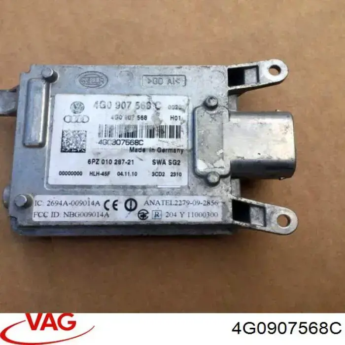 4G0907568C VAG Датчик контролю мертвої зони, задній