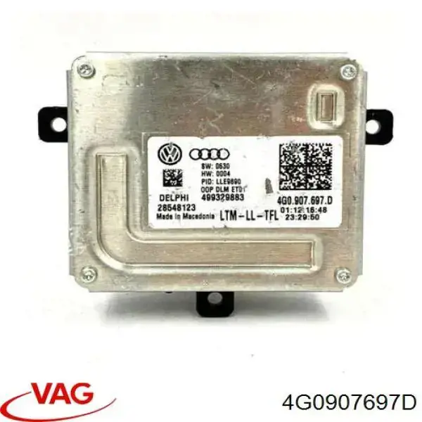 Купити 4G0907697D VAG Модуль керування (ЕБУ) світлом фар
