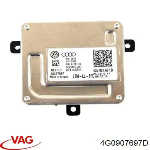 Модуль керування (ЕБУ) світлом фар 4G0907697D VAG