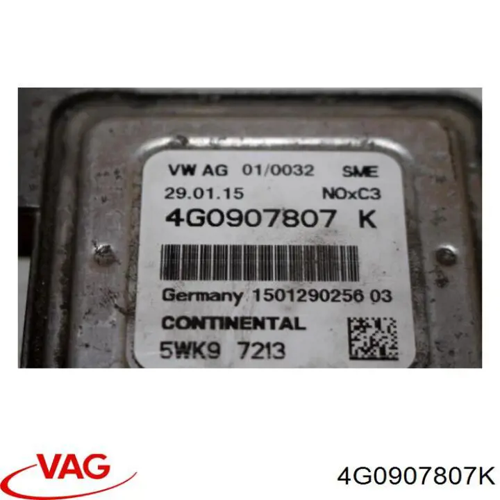  4G0907807K VAG