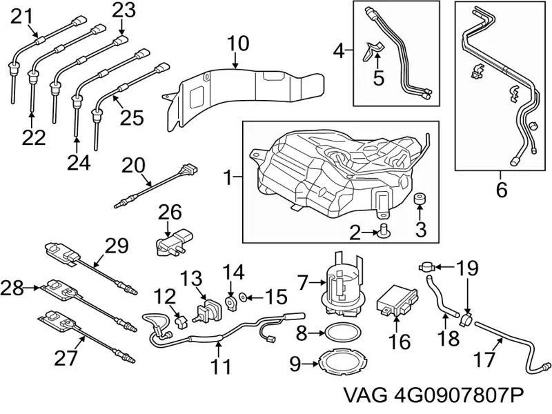  VAG 4G0907807C ціна, від 230.60 USD
