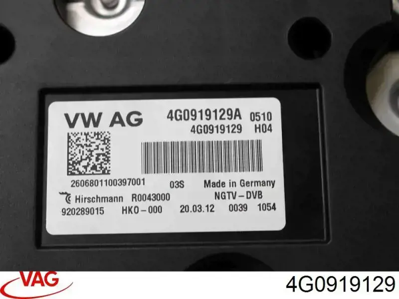 4G0919129 VAG 