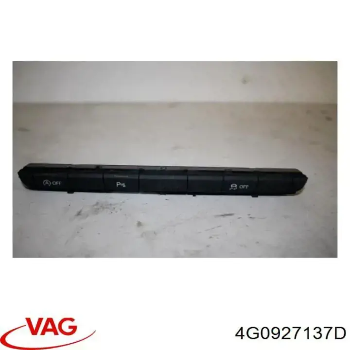 4G0927137D VAG Блок кнопок центральної консолі