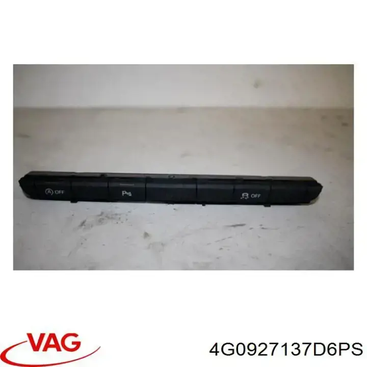 Блок кнопок центральної консолі VAG 4G0927137D6PS ціна, від 16.47 USD