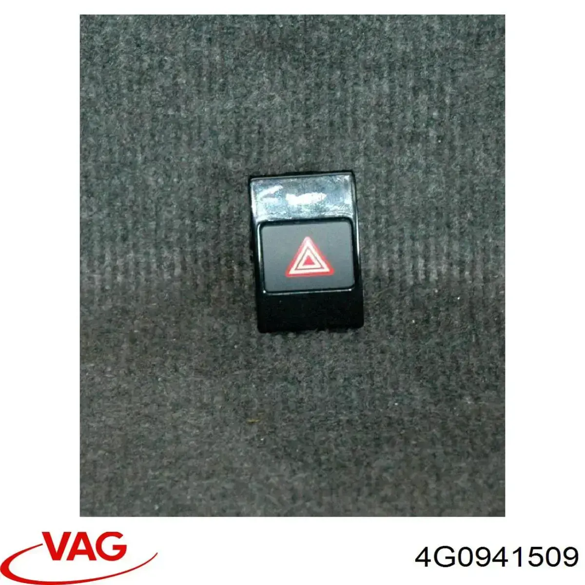 Кнопка аварійної сигналізації VAG 4G0941509