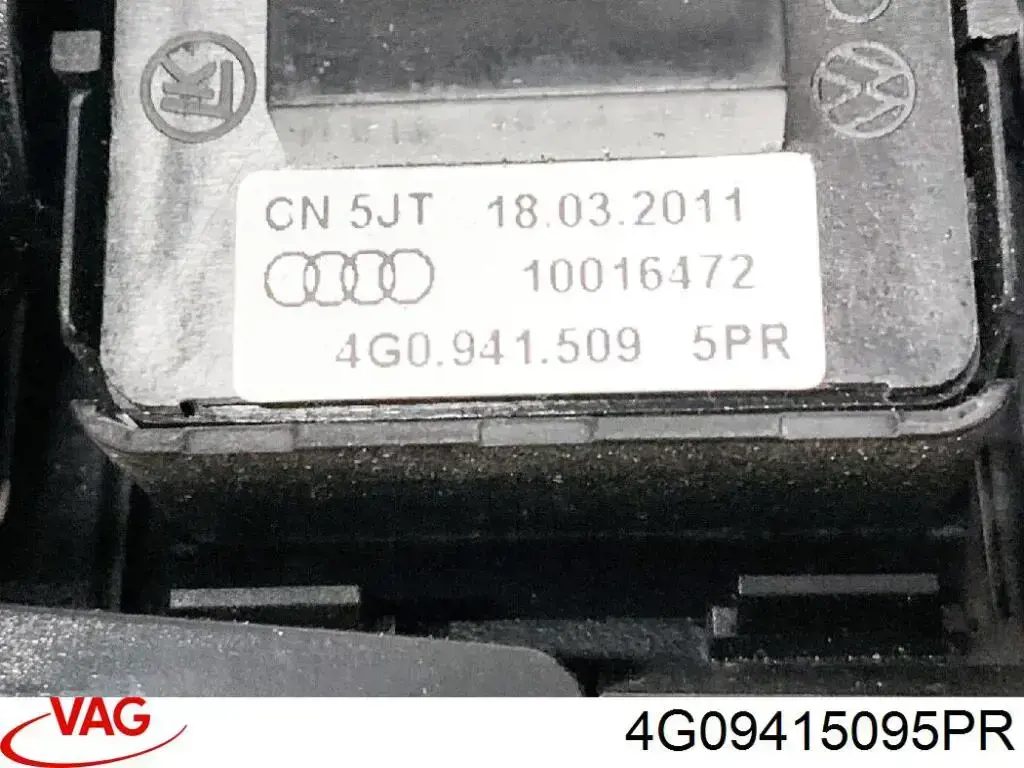 Купити 4G09415095PR VAG Кнопка включення аварійного сигналу