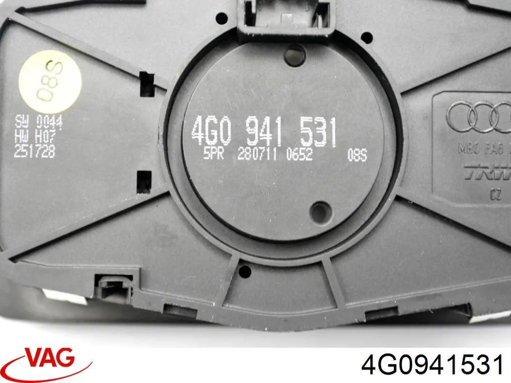 Купити 4G0941531 VAG Перемикач світла фар, на "торпеді"