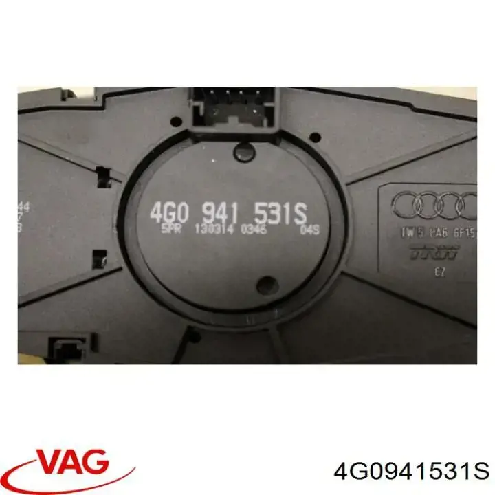 Перемикач світла фар, на "торпедо" VAG 4G0941531S