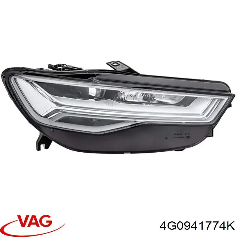 Основна фара - вставка VAG 4G0941774K ціна, від 903.59 USD