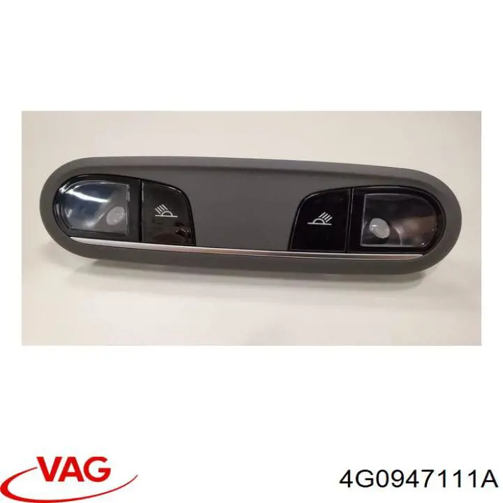 Плафон освітлення салона/кабіни, задній 4G0947111A VAG