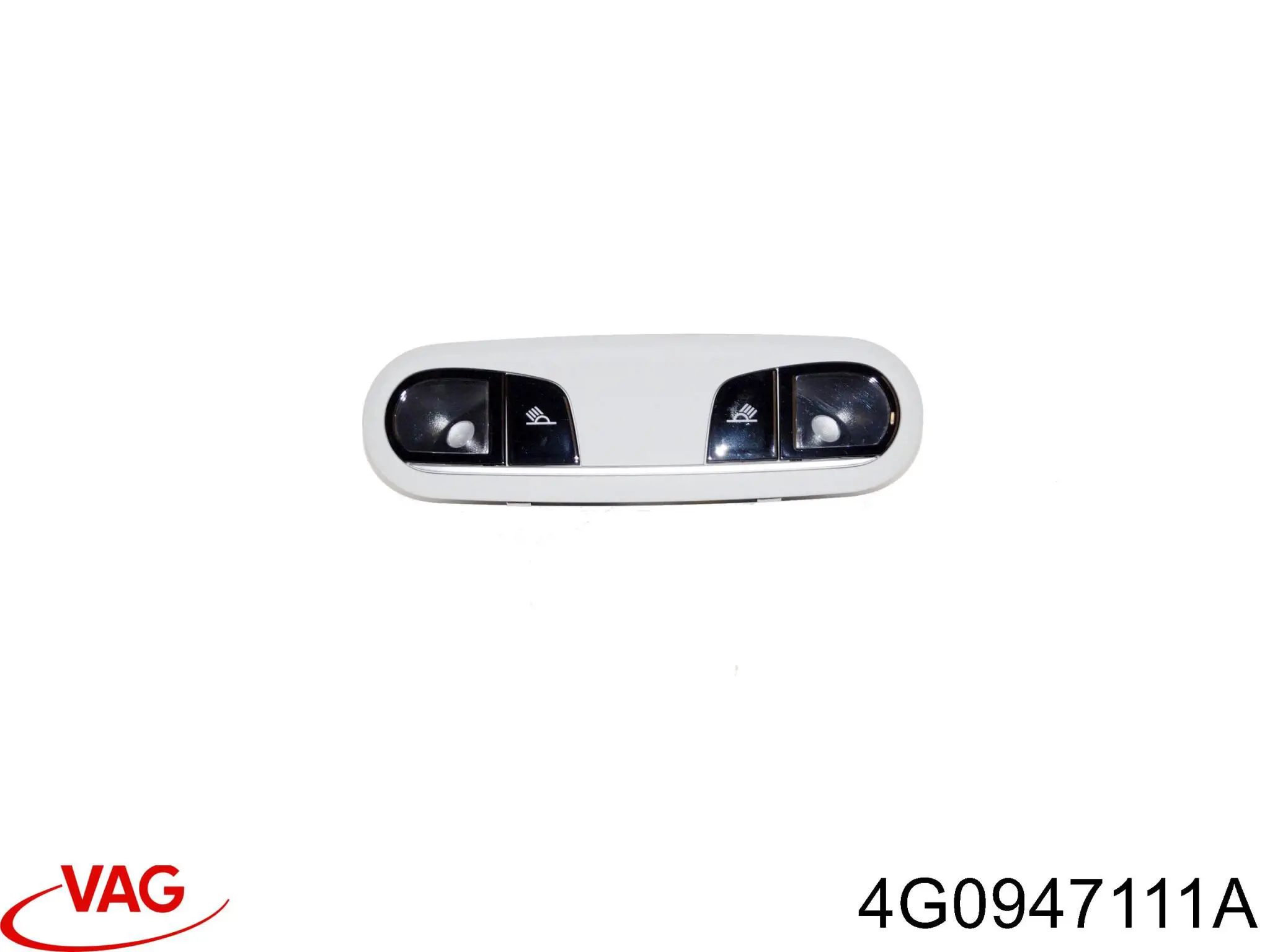 Плафон освітлення салона/кабіни, задній VAG 4G0947111A ціна, від 33.29 USD