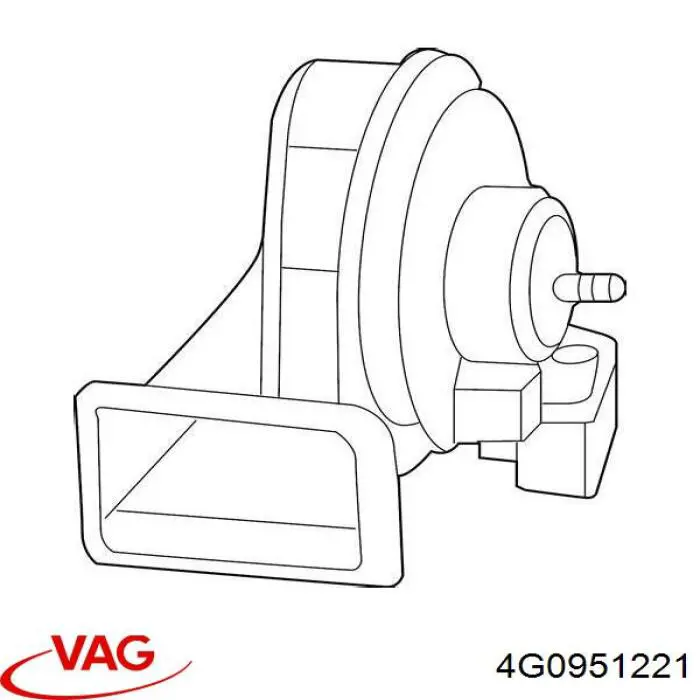Сигнал високої тональності VAG 4G0951221 ціна, від 37.25 USD