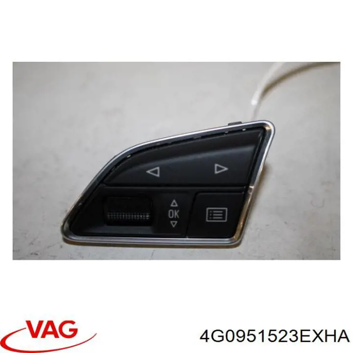 4G0951523EXHA VAG Блок кнопкових перемикачів кермового колеса