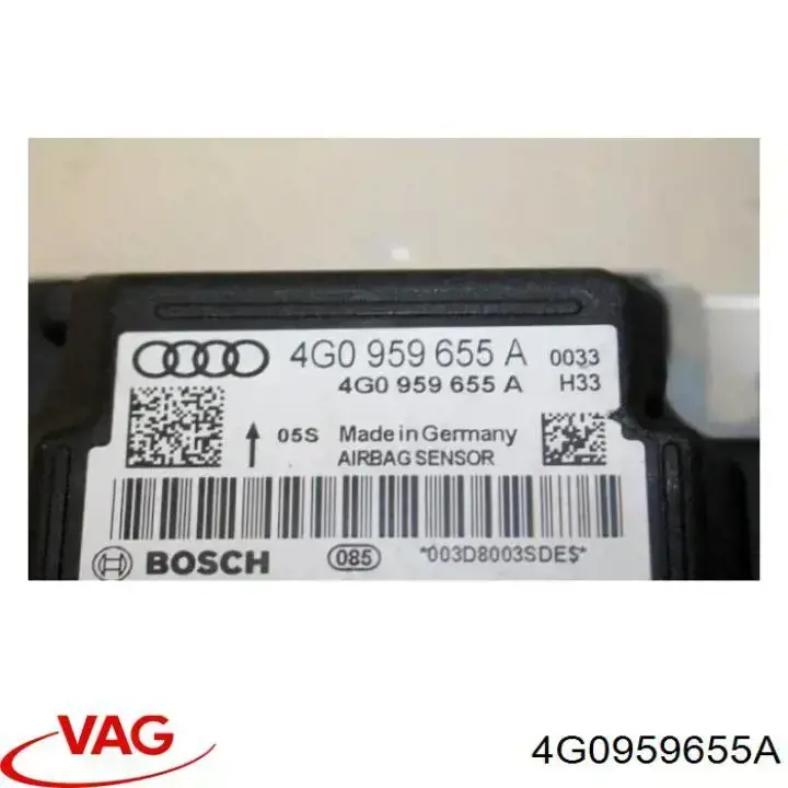 4G0959655A VAG Модуль-процесор управління подушки безпеки