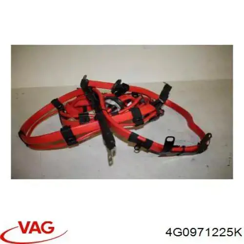 Кабель плюсової клеми акумулятора (АКБ) VAG 4G0971225C