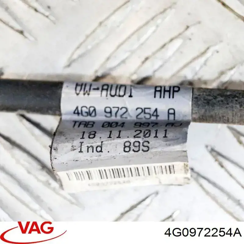 Дріт датчика АБС задній правий VAG 4G0972254A ціна, від 25.40 USD