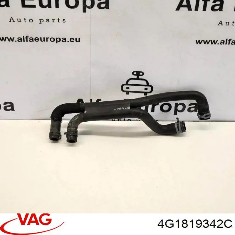 4G1819342C VAG Шланг радіатора опалювача/грубки