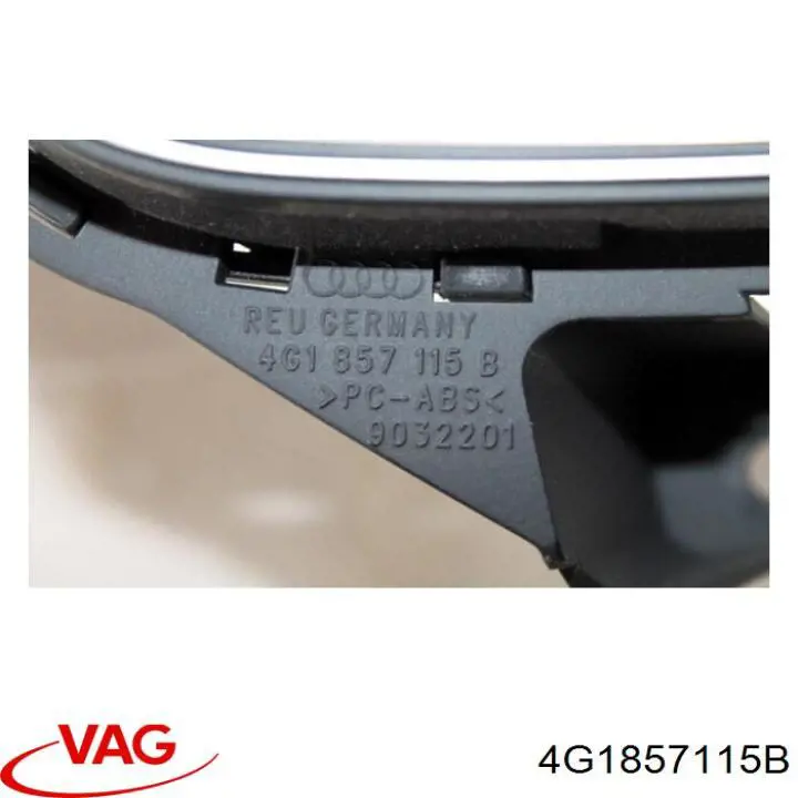 Облицювання щитка приладів "торпедо" VAG 4G1857115B ціна, від 3.84 USD