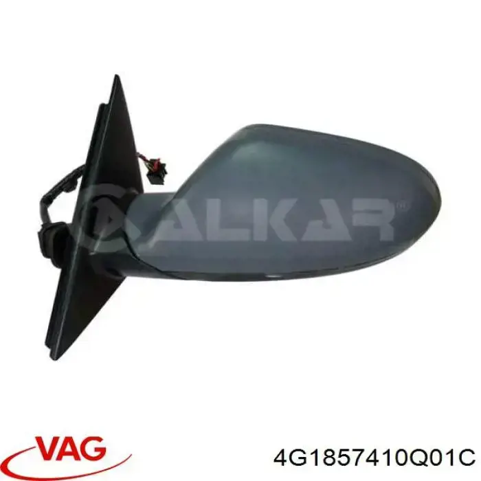 Праве бічне дзеркало VAG 4G1857410AQ ціна, від 246.01 USD