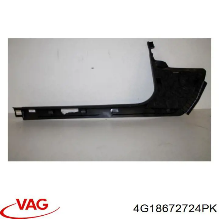 4G18672724PK VAG Обшивка стійки кузова внутрішня, передня права