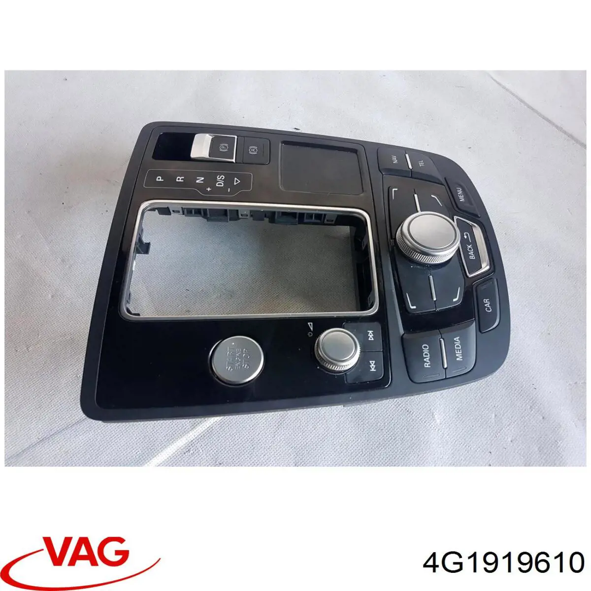 Блок кнопок центральної консолі VAG 4G1919612K ціна, від 84.36 USD
