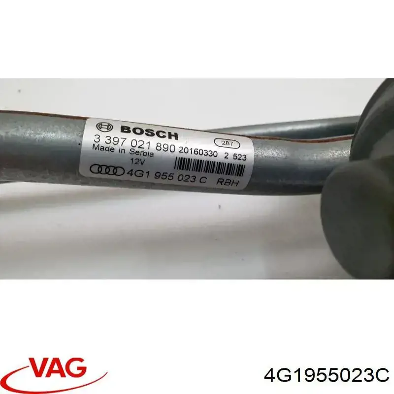 Трапеція щіток лобового скла VAG 4G1955023C ціна, від 13.36 USD
