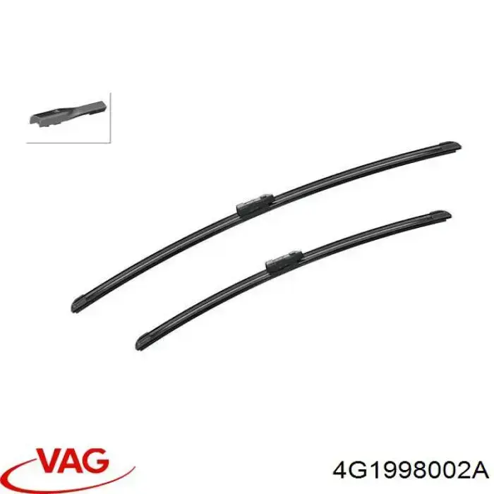 Щітка-двірник лобового скла, комплект з 2-х шт. VAG 4G1998002A ціна, від 65.69 USD
