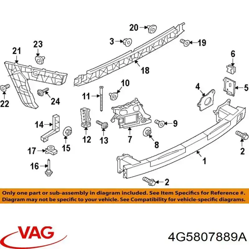 Купити PAD44136L Signeda Направляюча заднього бампера, ліва