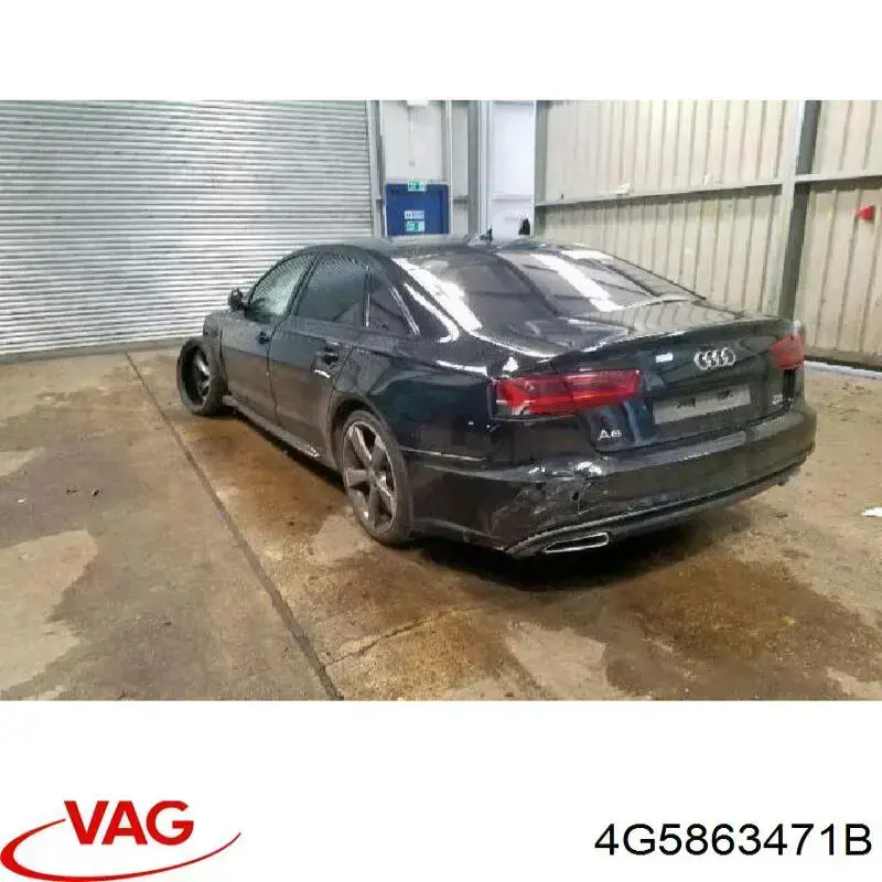 Облицювання задньої панелі багажника 4G5863471B VAG