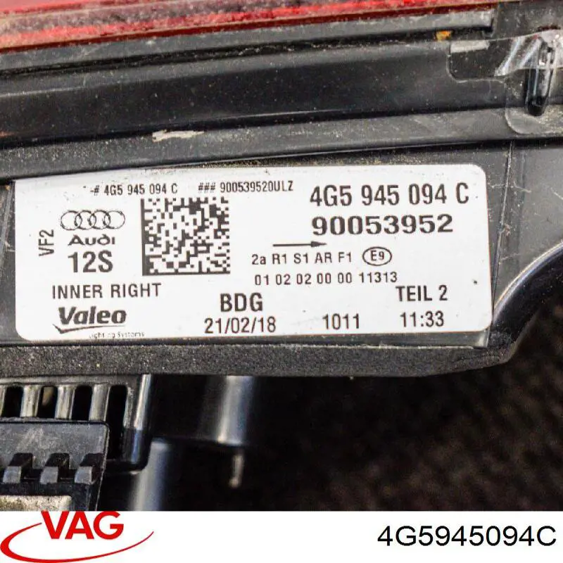 Купити ZAD191179R Signeda Ліхтар задній внутрішній правий