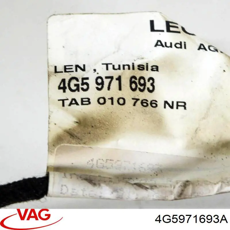 Джгут проводів задніх дверей 4G5971693A VAG